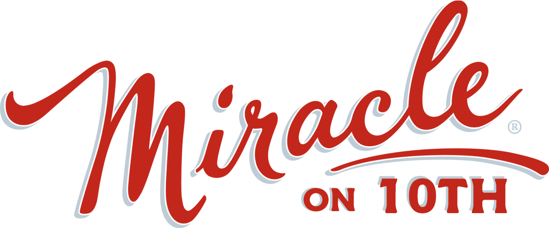 Stylized logo of Miracle on 10th